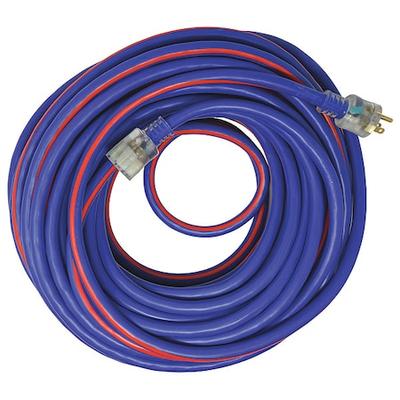 SOUTHWIRE 26490064 SJTW Extension Cord, 10 AWG, Outdoor, 10/3, 1 Outlets,