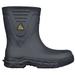 SHOES FOR CREWS 885999105055 Rubber Boots,Black,12,Unisex,10" H,PR