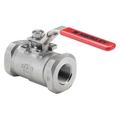 KECKLEY BVS6THFSSPGSL-075 3/4" FNPT Stainless Steel Ball Valve Inline