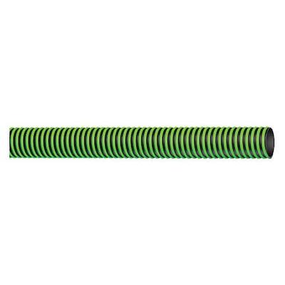 CONTINENTAL GH150-25-G Water Suction Hose,1-1/2" ID x 25 ft.