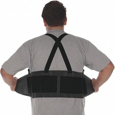 ZORO SELECT 1908-M Back Support,36 to 40In,1-1/4in Knit