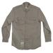 CARHARTT FRS160-GRY MED REG Carhartt Flame Resistant Collared Shirt, Gray,