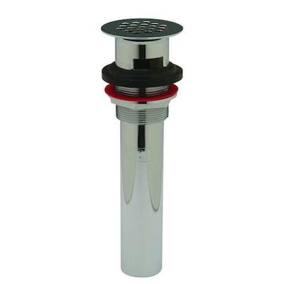 ZURN Z8743-8-PC Solid Top Open Grid Plug, 1-1/4" Pipe Dia., Cast Brass