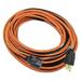 POWER FIRST 52NY18 50 ft. Extension Cord 14/3 Gauge OR/BK