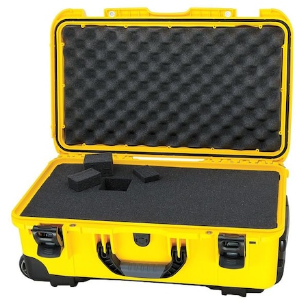 NANUK CASES 935S-010YL-0A0 Yellow Protective Case, 22"L x 14"W x 9"D