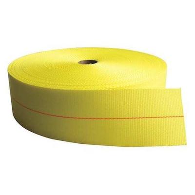 BULK-STRAP PE04150PY Bulk Webbing,Yellow,150 ft. L,4