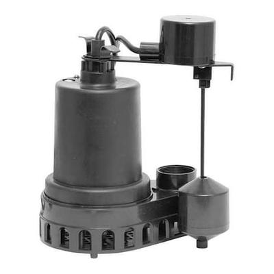 DAYTON 92341 Sump Pump,Cast Iron,1/3 HP