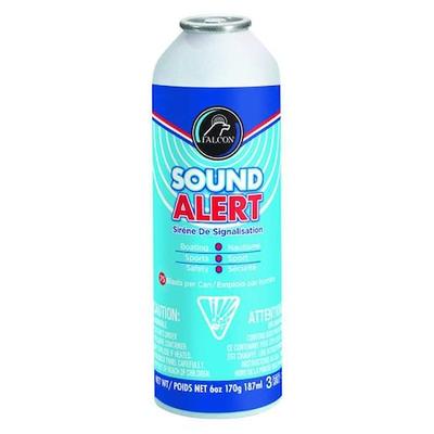 FALCON SAFETY FSA6R Personal Safety Horn,120db,Metal Horn