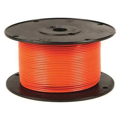 GROTE 87-7512 Primary Wire, GPT, 14 AWG, 1C C, Orange, PVC, Stranded, 60V, 500