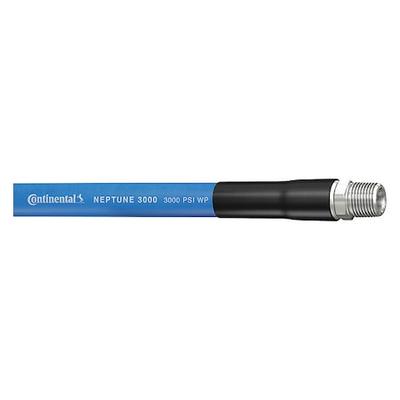 CONTINENTAL 20023677 Pressure Washer Hose,1/4" ID x 25 ft.