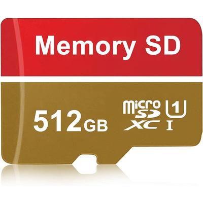 Tisful Micro SD-Karte 512 GB Super Speed Speicherkarte mit großer Kapazität SD-Karte 512 GB für