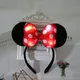 Disney-Bandeau de sauna lumineux pour enfants Minnie Hairpin Flash LED Coloré Accessoires pour