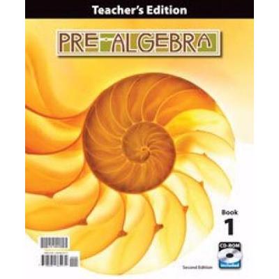 Pre Algebra Grade Teacher Edition with CD nd Editi...