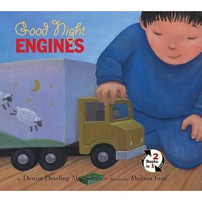 Good Night EnginesWake Up Engines flip padded board book