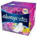 2 Pack Always Radiant Pads with Wings Regular Light Clean Scent 15 ct