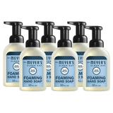 (6-Pack) Mrs. Meyer s Foaming Hand Soap Rainwater 10 oz