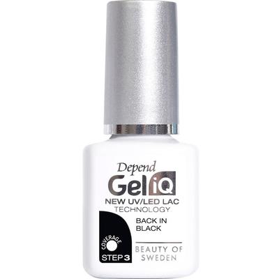 Depend Gel IQ Step 3 Nagellack 1001 5 ml Schwarz