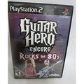Ps2 Guitar Hero Encore Rocks The 80S