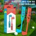 2PCS Golf Clubs for Switch Joycon/Golf Grips Clubs for Nintendo Switch/Golf Games Club for Switch Mario with Hand Strap for Mario Golf Super Rush