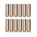 12pcs/Pack Golden Pickup Pole Slug Bars for Electric Guitar Accessory