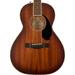 Fender Paramount PS-220E Parlor Acoustic-Electric Guitar (Aged Cognac Burst)