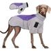 Realyc Pets Clothes Keep Warm Comfortable Pretty Reflective Effect Dog Outfit