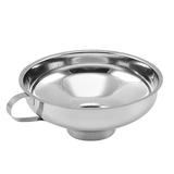 Stainless Steel Canning Funnel Wide Mouth Wide Mouth Jar Funnel With Handle For Wide Mouth And Regular Mouth Wide Mouth Jars Food Grade Metal Jam Funnel Useful Household Gadgets You Should Have