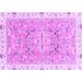 Indigo 84 x 60 x 0.35 in Area Rug - Alcott Hill® Bangerter Oriental Machine Woven Wool/Area Rug in Purple /Wool | 84 H x 60 W x 0.35 D in | Wayfair