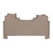 WeatherTech Custom Fit FloorLiners compatible with Ram Truck 1500 Ram 1500 Ram 1500 TRX Ram Truck 1500 TRX - 2nd Row Tan