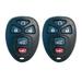 2 PCS Bestkey Car Key Remote For Gm Chevy Keyless Remote Entry Key Fob Alarm 22936101 OUC60270