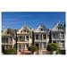 Great BIG Canvas | Victorian Style Homes Near Alamo Square; San Francisco California USA Art Print - 24x16