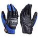 Daytona Henry Begins Motorcycle Mesh Gloves M Size Carbon Protector Touch Panel Compatible Spring Summer Palm Genuine Leather Carbon Mesh Gloves HBG-116 Blue 25965