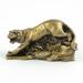 Dakota Fields Golden Tiger Figurine Resin in Yellow | 4 H x 3 W x 2 D in | Wayfair 225CF946E8E9467D97AFDCBBA8703C17