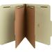Nature Saver-1PK Nature Saver 2/5 Tab Cut Letter Recycled Classification Folder - 8 1/2 X 11 - 2 Expansion - Prong