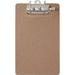 Saunders-1PK Recycled Hardboard Archboard Clipboard 2.5 Clip Capacity Holds 8.5 X 11 Sheets Brown