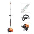 Miumaeov Single Cylinder Air-cooled Two Stroke High Branch Saw Gas Powered Cordless Pole Saw for Tree Trimmer Saw Tool Tree Pruner 9500r/min 2-Stroke 52CC
