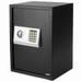 Safe Box 41L Cabinet Safe Box with Digital Keypad and Key Lock Electronic Code Lock Depository Safe with Built In Cabinet Box Depository Box for Jewelry Documents Valuables