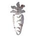 Cute Rabbit Art Silhouette Decoration Exquisite Metal Animals Garden Stake Tree Ornament for Courtyard Lawn Coloured Drawing