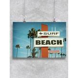 Surf Beach Parking Poster -Image by Shutterstock