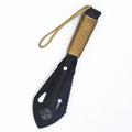 7 in 1 Outdoor Camping Shovel Multifunctional Portable Garden Shovel Tactical Digging Tool Ultralight Camp Shovels Black Color