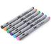 Mr. Pen- Fineliner Pens 0.2 mm 6 Pack Ultra Fine No Bleed Bible Pens Art Pens Pens Fine Point Drawing Pens