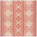 Safavieh SAFAVIEH Indoor Outdoor BHS174Q Beach House Red / Creme Rug