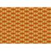 Ahgly Company Machine Washable Indoor Rectangle Transitional Golden Brown Yellow Area Rugs 4 x 6