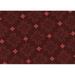 Ahgly Company Machine Washable Indoor Rectangle Transitional Tomato Red Area Rugs 5 x 8