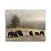 Stupell Industries Grazing Bison Rural Grassland Meadow Panoramic Scene Photograph Gallery Wrapped Canvas Print Wall Art Design by Danita Delimont