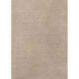 Ahgly Company Indoor Rectangle Mid-Century Modern Camel Brown Solid Area Rugs 5 x 8