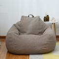 Yasu Lazy Sofa Cover Dust-proof Breathable Useful Lounger Single-seat Sofa Pouf Puff Couch Slipcover