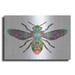 Luxe Metal Art Transverse Bee by Dean Russo Metal Wall Art 16 x12