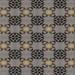 Ahgly Company Indoor Square Patterned Mocha Brown Novelty Area Rugs 4 Square