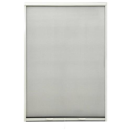 Insektenschutzrollo für Fenster Weiß 110x170 cm